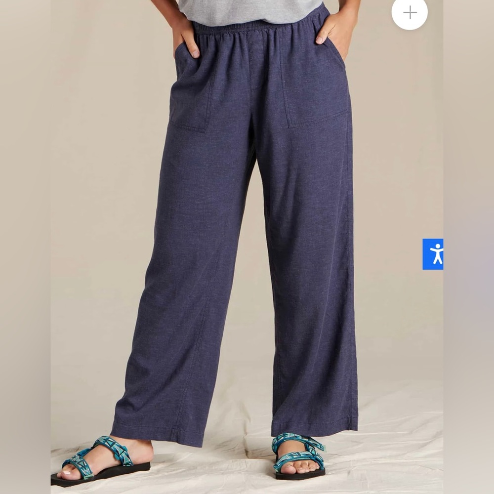 Toad & Co Taj Hemp Pant XS EUC